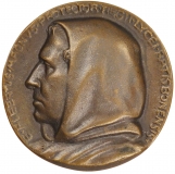 einseitige Bronzemedaille, Albertus Magnus Lyzeum Regensburg, 19