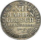 Stolberg, 12 Mariengroschen 1712