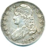 USA, 50 Cents 1832