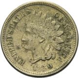 USA, 1 Cent 1859