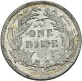USA, ONE DIME 1889